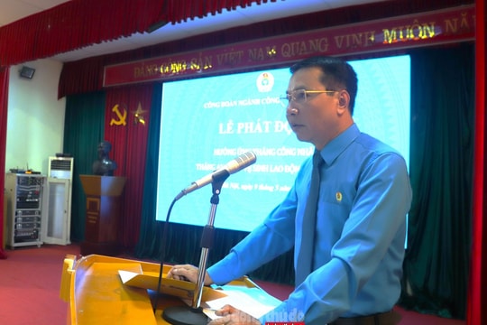 Công đoàn ngành Công Thương Hà Nội: Triển khai 7 nhiệm vụ trọng tâm trong Tháng Công nhân 2025
