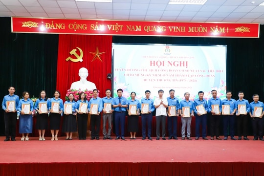 Tổ chức Công đoàn góp phần xây dựng huyện Thường Tín giàu đẹp
