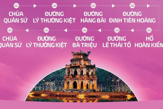 Lịch trình cung rước, chiêm bái xá lợi Đức Phật ở Hà Nội