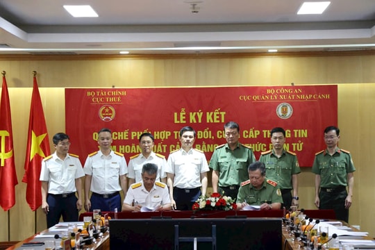 Phối hợp trao đổi, cung cấp thông tin tạm hoãn xuất cảnh bằng điện tử