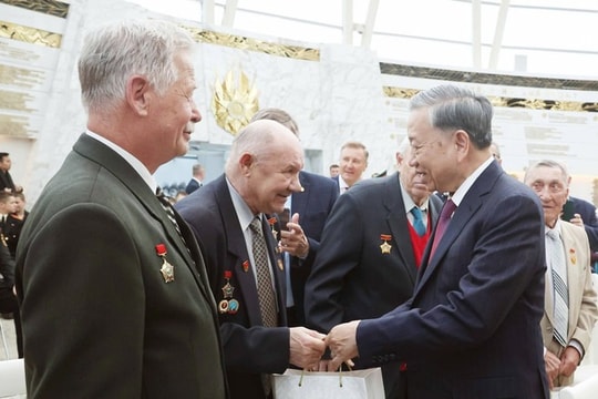Tổng Bí thư Tô Lâm: Vun đắp tình hữu nghị Việt Nam-Belarus ngày càng bền chặt