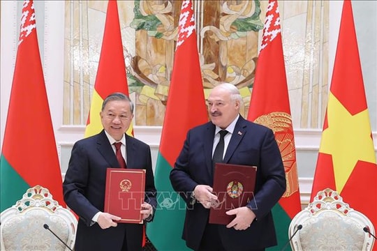 Việt Nam – Belarus thiết lập quan hệ Đối tác chiến lược