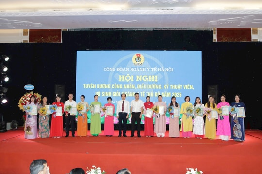 182 cá nhân được tuyên dương danh hiệu “Công nhân, điều dưỡng, kỹ thuật viên, Hộ sinh giỏi”
