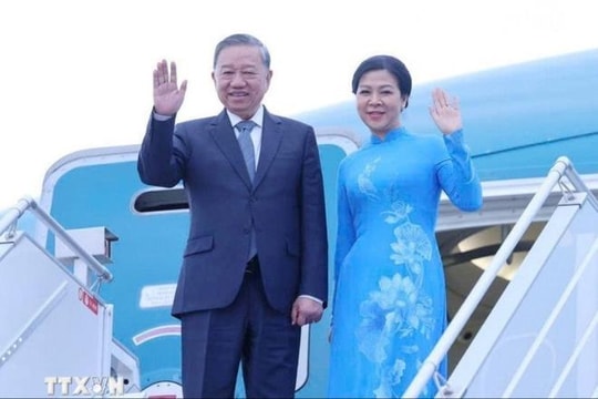 Tổng Bí thư Tô Lâm và Phu nhân kết thúc tốt đẹp chuyến thăm cấp Nhà nước Cộng hòa Belarus