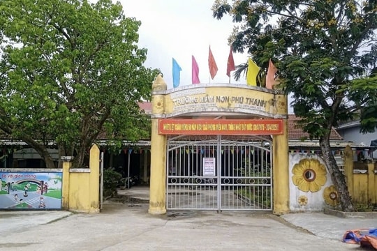 TP Huế: Kỉ luật Phó Hiệu trưởng Trường mầm non Phú Thanh