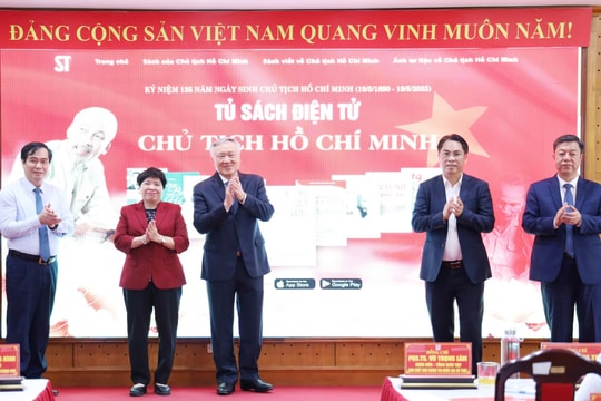 Nhà Xuất bản Chính trị quốc gia Sự thật ra mắt Tủ sách điện tử Chủ tịch Hồ Chí Minh