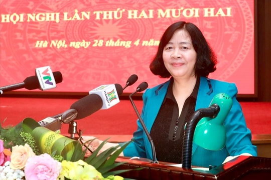 Bí thư Thành ủy Hà Nội Bùi Thị Minh Hoài: “Tránh tình trạng chạy chọt, tiêu cực trong công tác cán bộ”