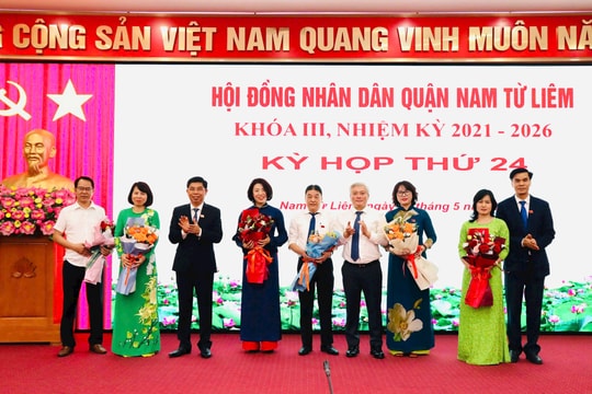 Quận Nam Từ Liêm kiện toàn đội ngũ cán bộ chủ chốt
