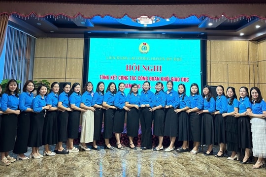 LĐLĐ huyện Mỹ Đức chăm lo thiết thực cho đoàn viên Công đoàn khối giáo dục