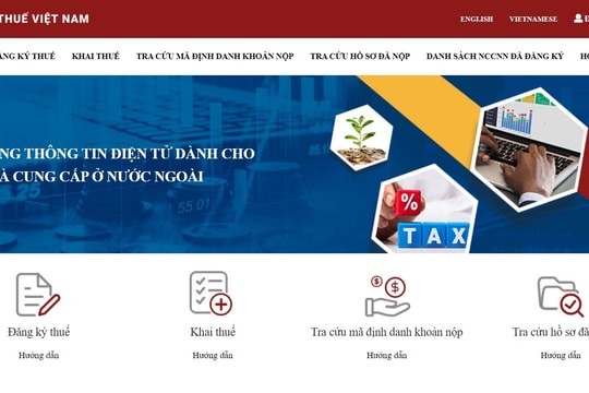 Thay đổi cơ quan thuế quản lý nhà cung cấp ở nước ngoài