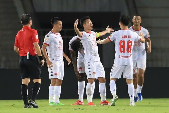 Thắng kịch tính Đông Á Thanh Hoá, Hải Phòng FC giành trọn 3 điểm