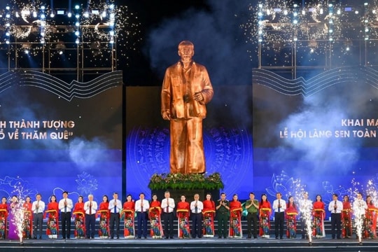 Lễ hội Làng Sen: Biểu tượng văn hóa tinh thần của người dân Xứ Nghệ