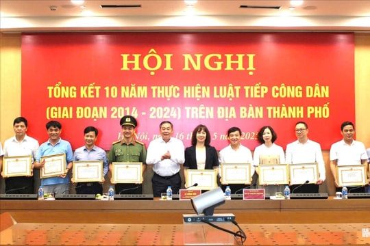 Hà Nội: Phần lớn vụ việc khiếu nại, tố cáo của người dân liên quan đến lĩnh vực đất đai