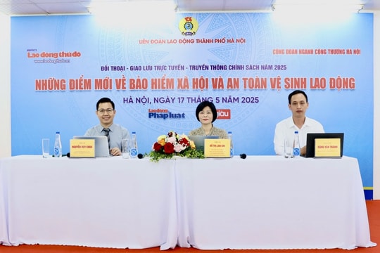 TRỰC TUYẾN HÌNH ẢNH: Đối thoại những điểm mới về bảo hiểm xã hội và an toàn vệ sinh lao động