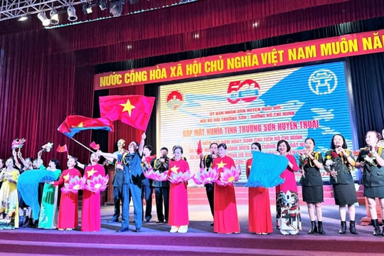 Hội Bộ đội Trường Sơn - Đường Hồ Chí Minh huyện Hoài Đức gặp mặt truyền thống