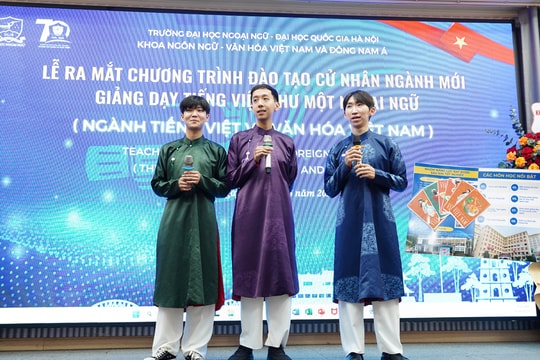 Tiếng Việt “lên đại học”: Bước tiến mới đưa văn hóa Việt vươn tầm quốc tế