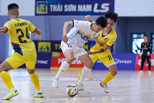 Thái Sơn Nam Thành phố Hồ Chí Minh vô địch lượt đi Giải futsal Vô địch quốc gia 2025