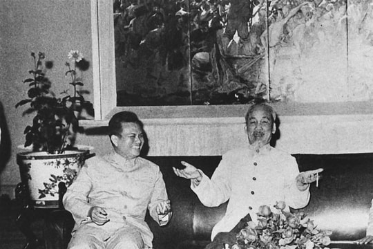 Đảng Nhân dân Cách mạng Lào gửi Điện mừng nhân 135 năm Ngày sinh Chủ tịch Hồ Chí Minh
