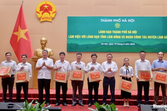 Hà Nội luôn dành sự quan tâm, hỗ trợ huyện Lâm Hà (tỉnh Lâm Đồng)