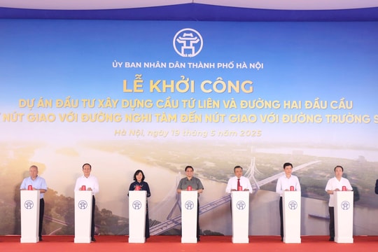 Thủ tướng Phạm Minh Chính yêu cầu hoàn thành cầu Tứ Liên sau 24 tháng