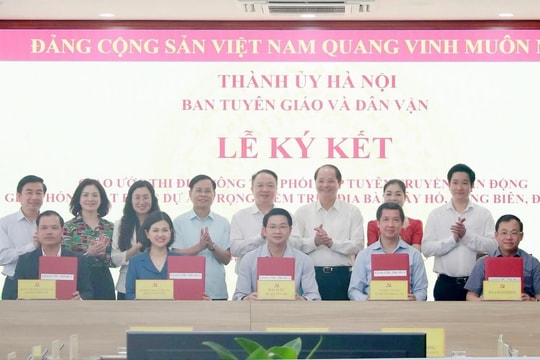 Hà Nội: Thi đua tuyên truyền giải phóng mặt bằng các công trình trọng điểm
