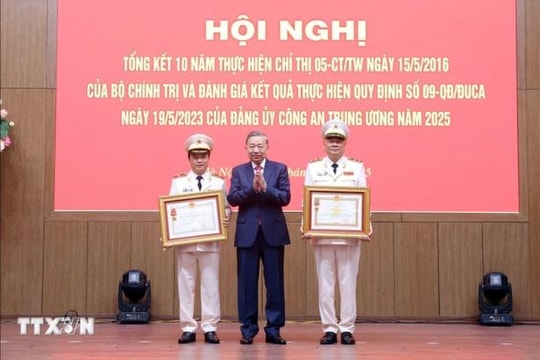 Tổng Bí thư Tô Lâm: Gắn kết chặt chẽ việc học tập, làm theo Bác với xây dựng lực lượng Công an nhân dân