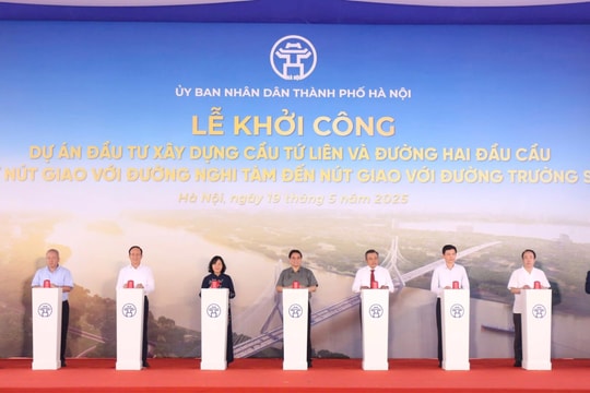 Thủ tướng Phạm Minh Chính yêu cầu hoàn thành cầu Tứ Liên sau 24 tháng