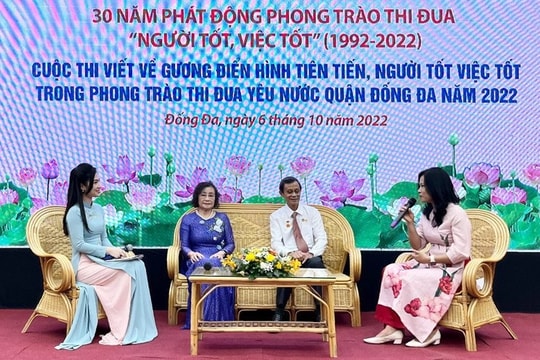 Hà Nội tặng danh hiệu “Người tốt, việc tốt” cho 26 cá nhân