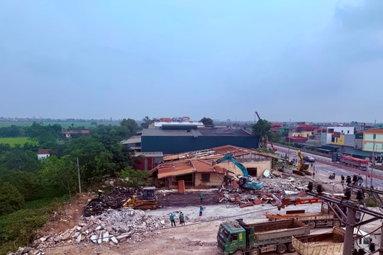 Chủ tịch UBND thành phố Hà Nội gửi thư khen huyện Phú Xuyên về công tác giải phóng mặt bằng đường trục phía Nam