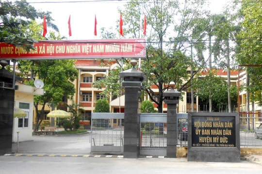 Mỹ Đức dự kiến trụ sở 5 xã mới thành lập