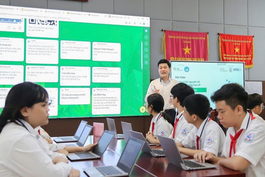 Quận Ba Đình tiên phong xây dựng mô hình trường học số Google