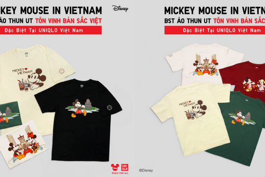 UNIQLO khởi động Tuần Lễ Cảm Ơn với nhiều ưu đãi, ra mắt họa tiết mới của BST UT Mickey Mouse in Vietnam