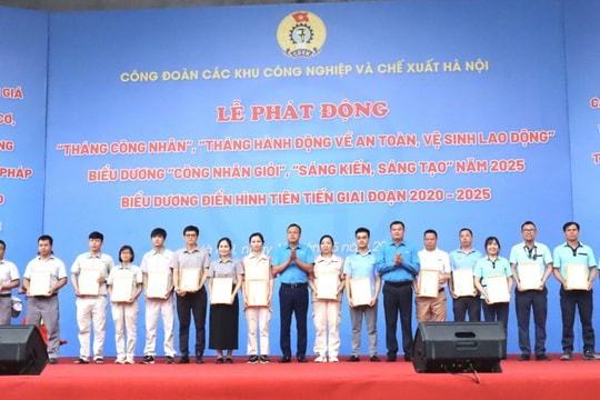 Công đoàn các KCN&CX Hà Nội: Đẩy mạnh phong trào thi đua trong CNVCLĐ giai đoạn 2025 - 2030