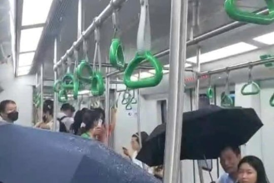 Hanoi Metro khắc phục dứt điểm điều hoà bị chảy nước trong ngày 20-5