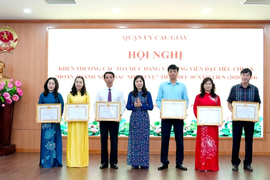 Cầu Giấy: Hoàn thành Đại hội Đảng cấp cơ sở trước ngày 15-6