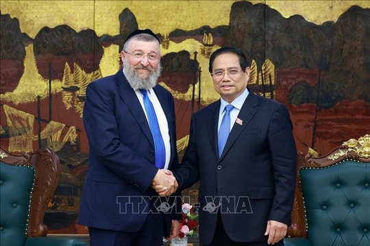 Thủ tướng Phạm Minh Chính tiếp Bộ trưởng Bộ Lao động Israel