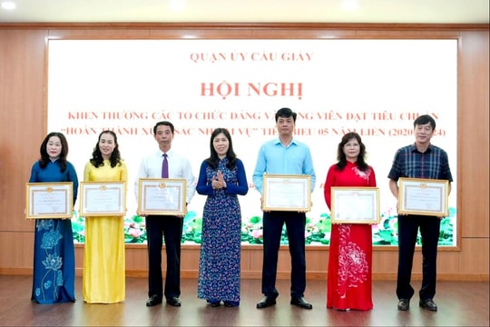 Cầu Giấy: Hoàn thành Đại hội Đảng cấp cơ sở trước ngày 15-6