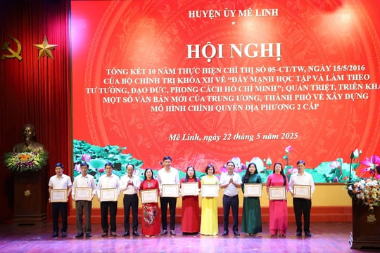 Mê Linh: Nhiều dấu ấn 10 năm học và làm theo Bác Hồ