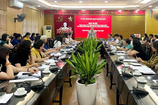 Quận Thanh Xuân thảo luận, lấy ý kiến về dự thảo sửa đổi Hiến pháp