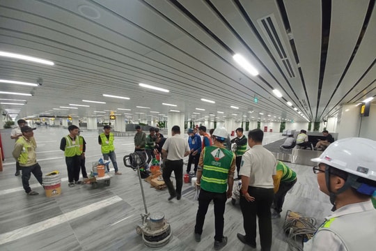 Cam kết hoàn thiện nền đá Nhà ga hành khách T3 Tân Sơn Nhất trong tháng 6-2025