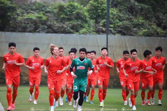 Đội tuyển U22 Việt Nam tiếp tục hội quân, chuẩn bị cho các mục tiêu trọng điểm