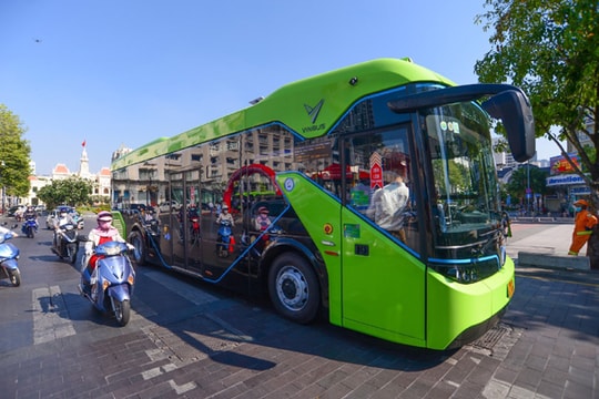 100% xe buýt thành phố Hồ Chí Minh sẽ dùng năng lượng sạch từ năm 2030