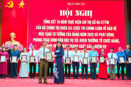 Sơn Tây: Gần 7.000 tác phẩm tham dự cuộc thi chính luận về bảo vệ nền tảng tư tưởng của Đảng