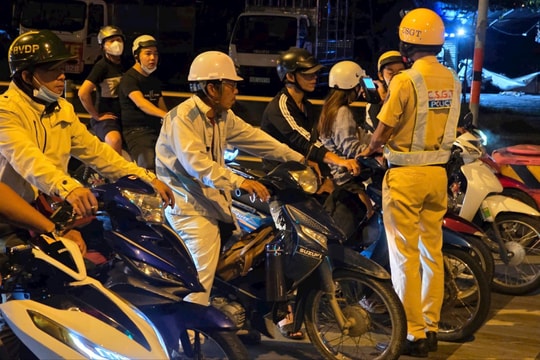 Giao thông TP Hồ Chí Minh: Lập biên bản 85.600 trường hợp vi phạm trong 50 ngày