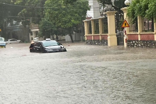 Mưa lớn gây úng ngập, sạt lở đất tại nhiều tỉnh miền núi phía Bắc