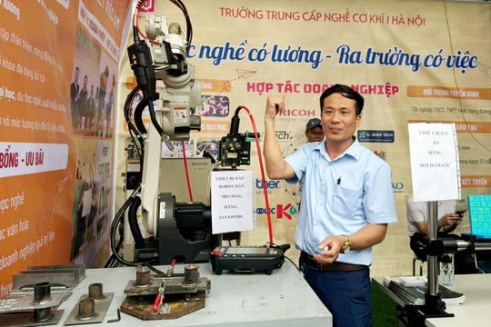 Lan tỏa thông điệp “học nghề có lương” cùng Trường Trung cấp nghề Cơ khí I Hà Nội