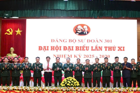 Đại hội đại biểu Đảng bộ Sư đoàn 301 lần thứ XI thành công tốt đẹp