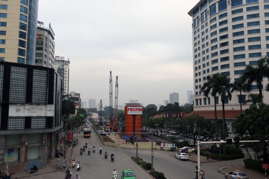 Bổ sung diện tích rào chắn phục vụ thi công hầm đường sắt đô thị Nhổn - ga Hà Nội