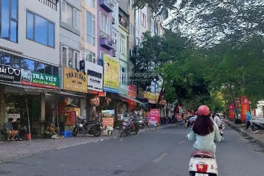 Từ ngày 25-5 tổ chức lại giao thông trên phố Giáp Nhất