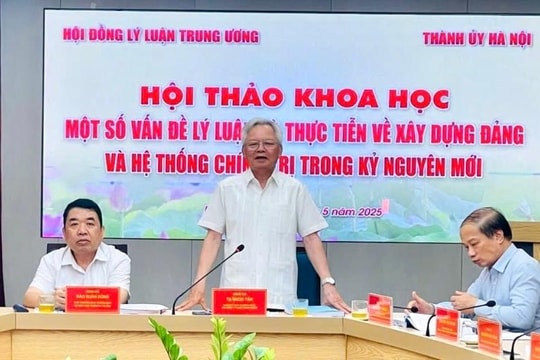 Một số vấn đề lý luận và thực tiễn về xây dựng Đảng, hệ thống chính trị trong kỷ nguyên mới